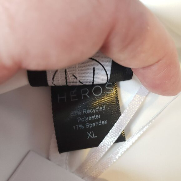 NEW Heros White The Tennis Swim Pleated Preppy Mini Skirt Athletic Workout Cute - Picture 7 of 11